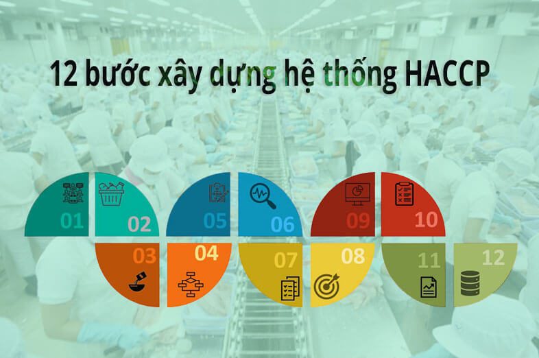 các bước xây dựng hệ thống HACCP