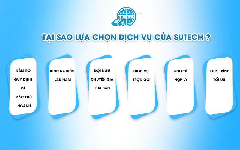Hướng dẫn doanh nghiệp gia hạn mã số xuất khẩu hạt macca 4 Tại sao lựa chọn dịch vụ của SUTECH