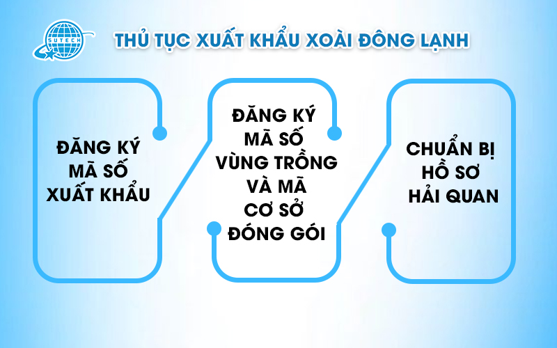 Thủ tục để xoài đông lạnh xuất khẩu thành công 2 Thủ tục xuất khẩu xoài đông lạnh