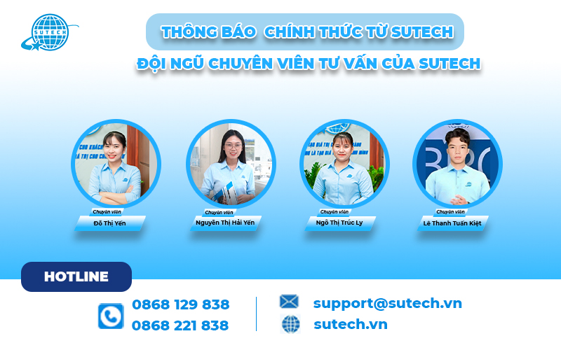 Thông báo chính thức từ SUTECH về hành vi mạo danh thương hiệu 1 Thông báo chính thức từ SUTECH
