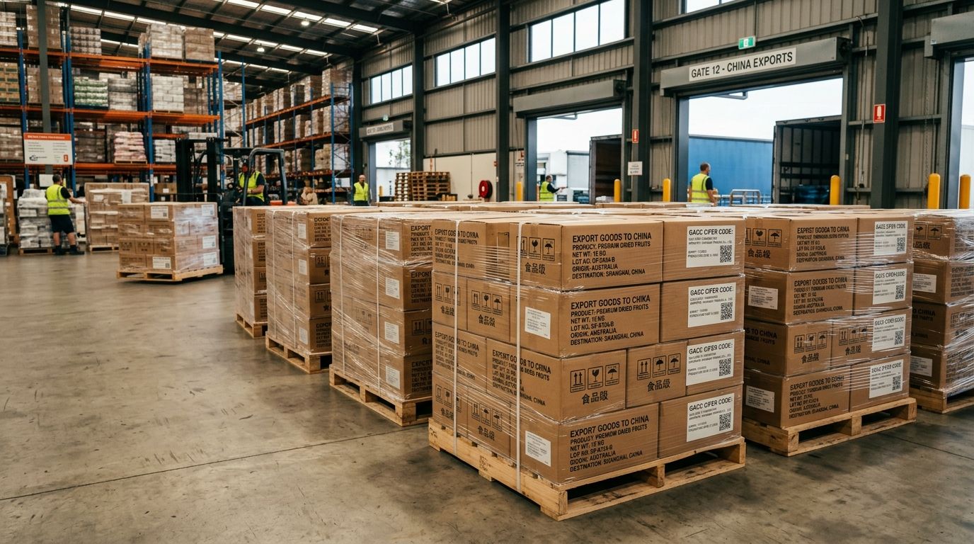Lô hàng thực phẩm in mã số CIFER thông quan thuận lợi tại cảng