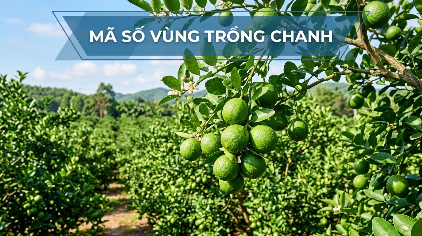 Mã số vùng trồng Chanh xuất khẩu chính ngạch chuẩn SUTECH