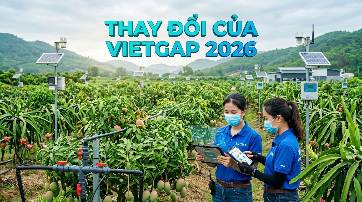 Thay đổi của VietGAP 2026